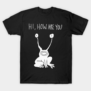 Hi How Are You Shirt| Daniel Johnston T-Shirt